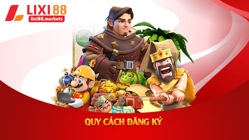 Quy cách đăng ký