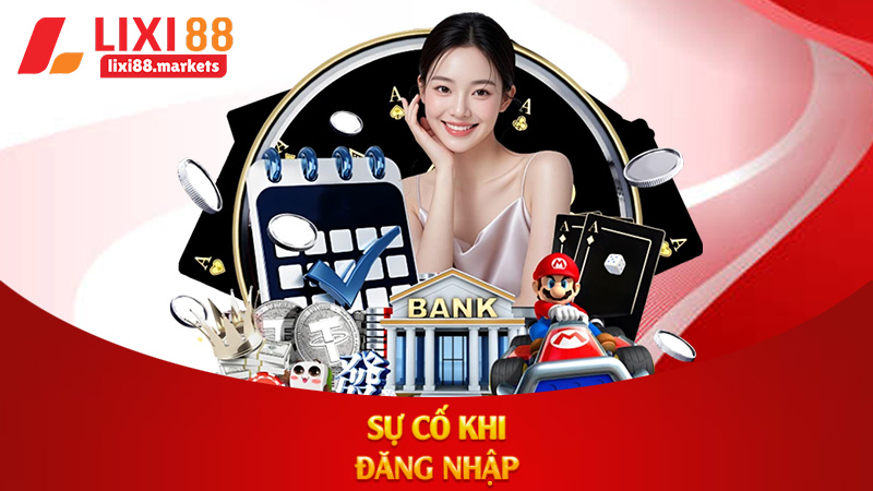 Sự cố khi đăng nhập